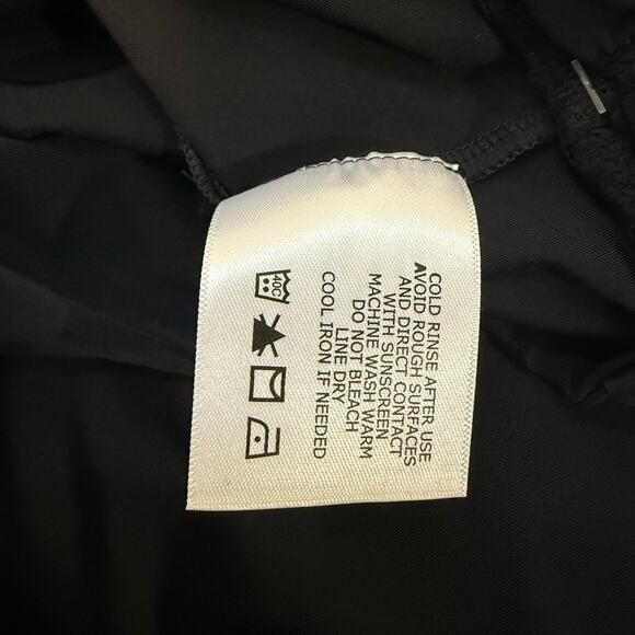 Coolibar Women's Rio Palazzo Pants Plus Size 2X NEW Black Swim Beach Resort UPF - Picture 4 of 10